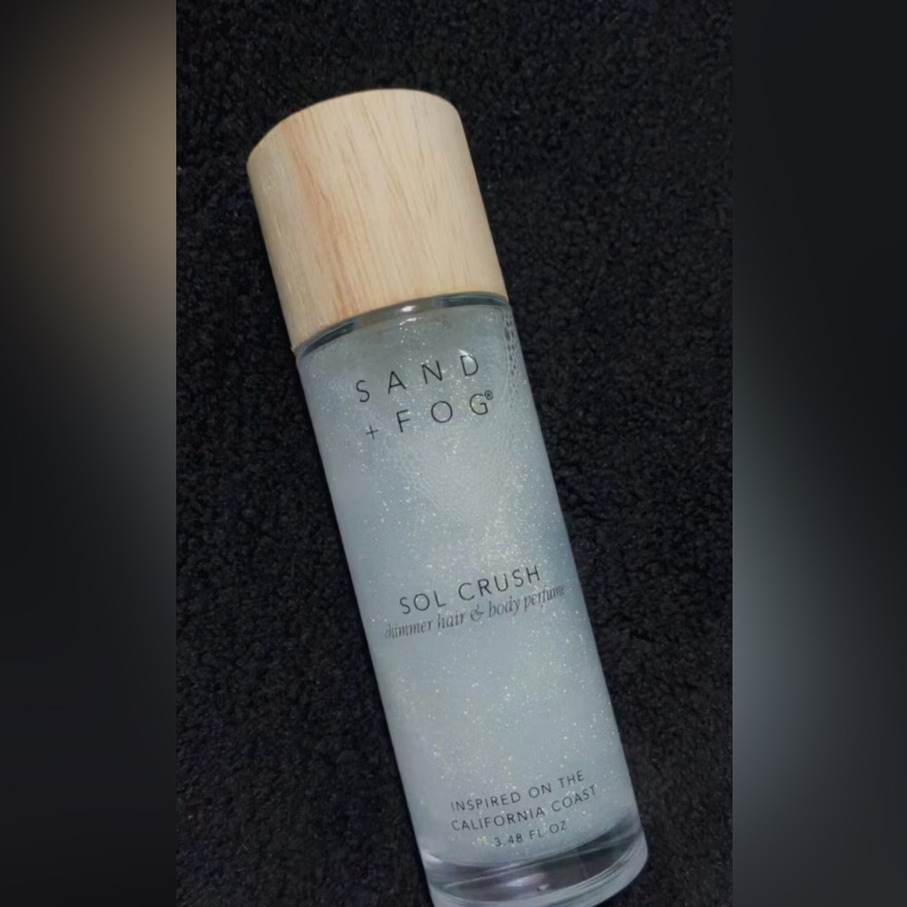 NIB Sand + Fog Sol Crush 106 ml Shimmer Hair & Body Perfume